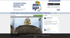 Desktop Screenshot of journalismfestival.com